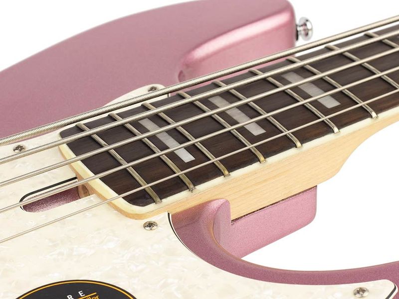 Sire V7 2nd Gen Series Marcus Miller Alder 5-string Bass Guitar Burgundy Mist