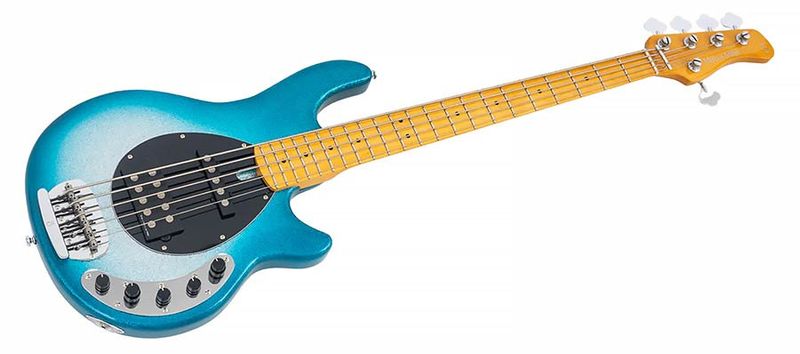 Sire Z7 5/SBS mahogany 5-string active bass guitar, skyburst sparkle