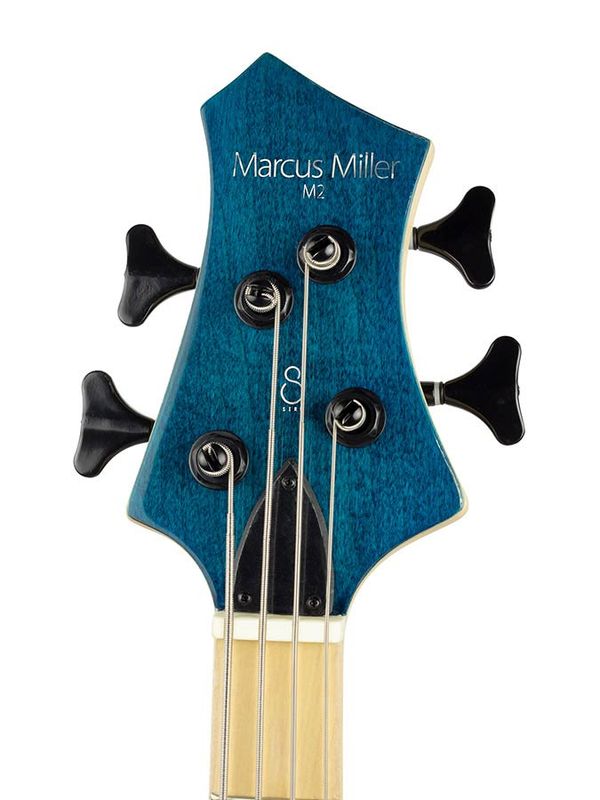 Sire M2 2nd Gen Series Marcus Miller 4-string Bass Guitar Transparent Blue
