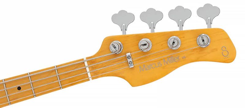 Sire V6 4/3TS mahogany+ash top 4-string active bass guitar 3 tone sunburst