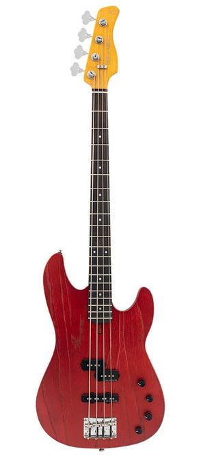 Hovedbilde Sire P6 4/CAR mahogany+ash top 4-string active ...