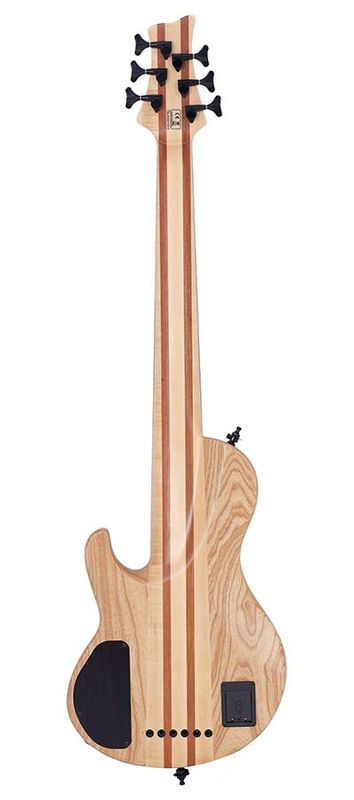 Sire F Series Marcus Miller swamp ash + poplar burl 6-str. active, natural satin, with hardcase