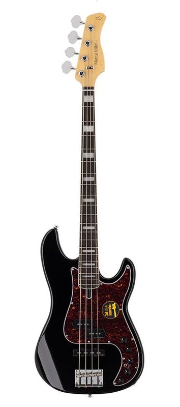 Sire P7 2nd Gen Series Marcus Miller Alder 4-string Bass Guitar Black