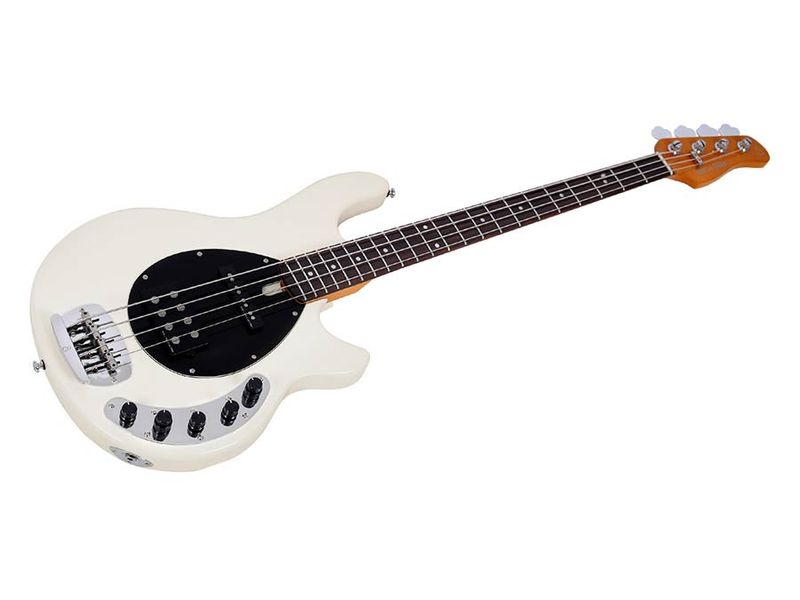 Sire Z Series Marcus Miller mahogany 4-string active bass guitar, antique white