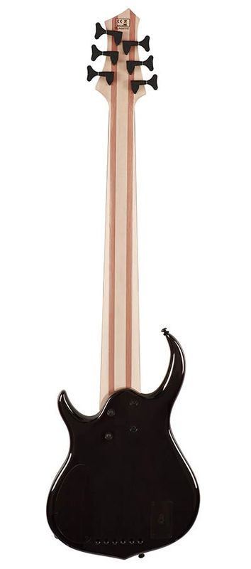 Sire M7 2nd Gen Series Marcus Miller Swamp Ash + Solid Maple 6-string Bass Guitar Transparent Black