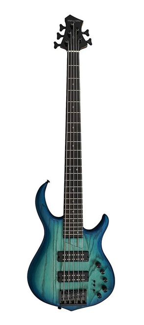 Hovedbilde Sire M5 Series Marcus Miller Swamp Ash 5-string Bass Guitar Transparent Blue