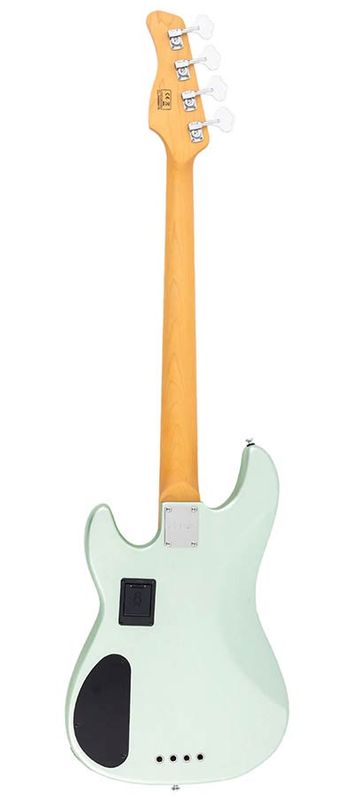 Sire P6 4/SGM mahogany+ash top 4-string active bass guitar surf green metallic