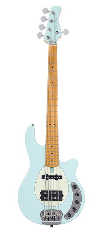 Sire Z Series Marcus Miller mahogany 5-string active bass guitar, mint green