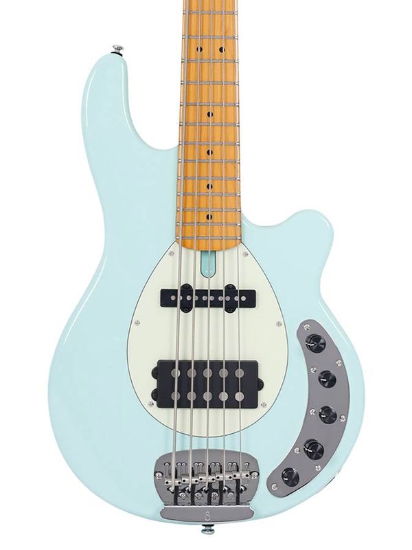 Sire Z Series Marcus Miller mahogany 5-string active bass guitar, mint green