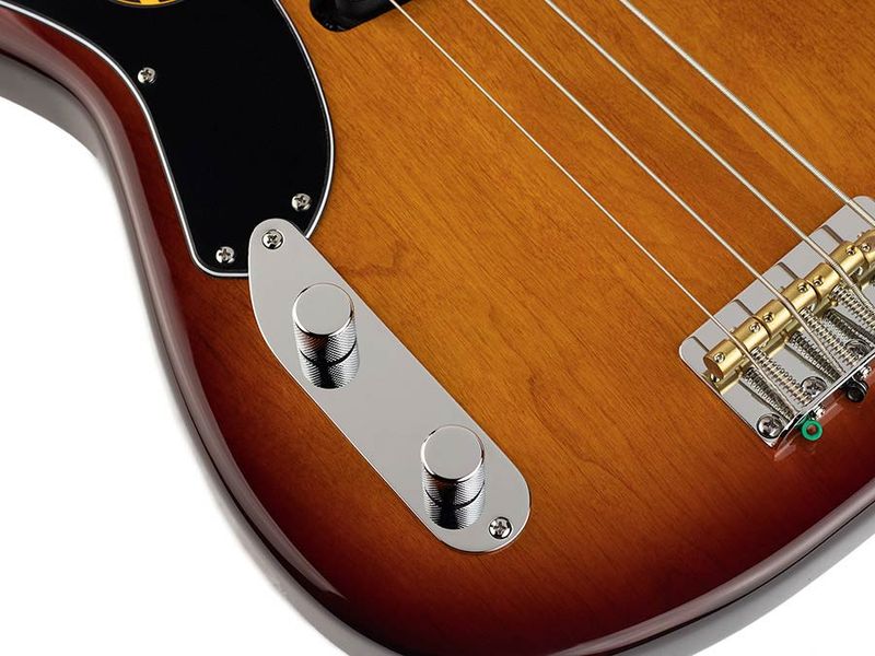 Sire D5 Series Marcus Miller Lefty Alder 4-string Passive Bass Guitar Tobacco Sunburst