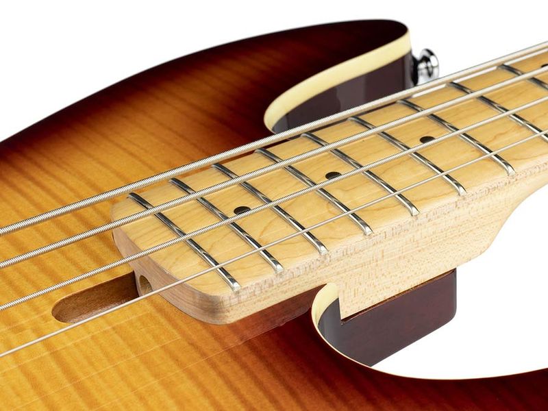 Sire U5 Series Marcus Miller Alder with Flamed Maple Top  4- string Short Scale Bass Guitar Tobacco Sunburst
