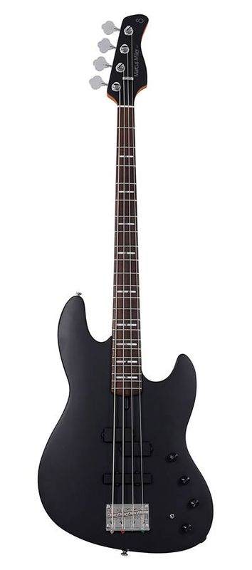 Sire U Series Marcus Miller alder 4-string active bass guitar, satin black