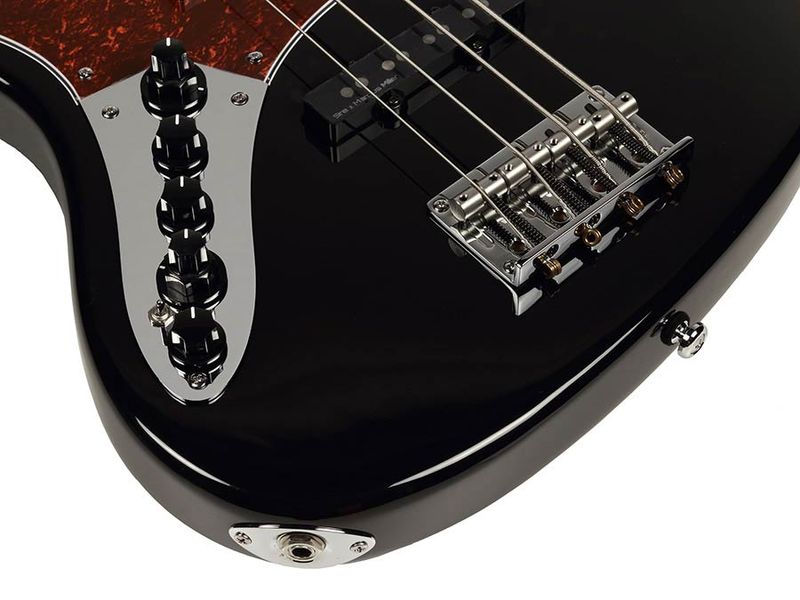 Sire V7 2nd Gen Series Marcus Miller Lefty Alder 4-string Bass Guitar Black