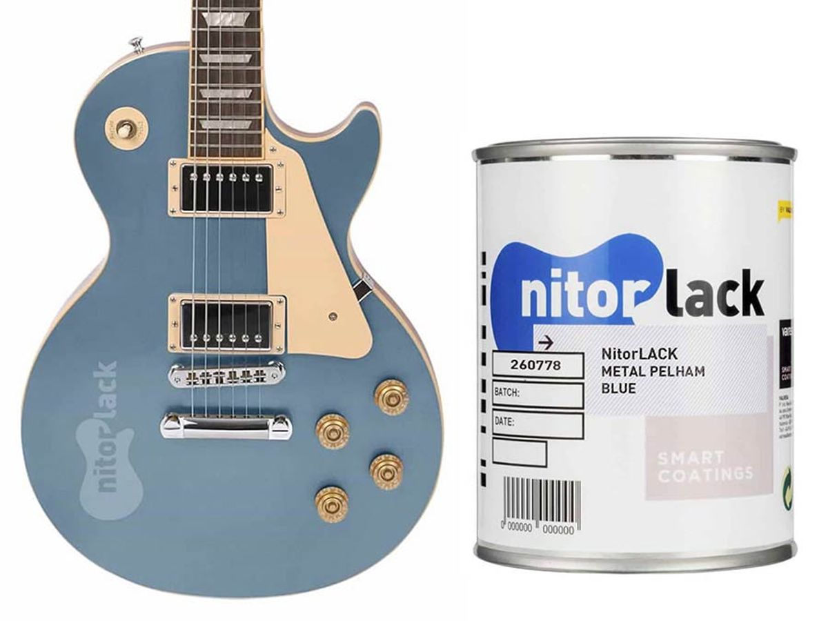 NitorLACK Nitrocellulose Paint Pelham Blue - 500ml can