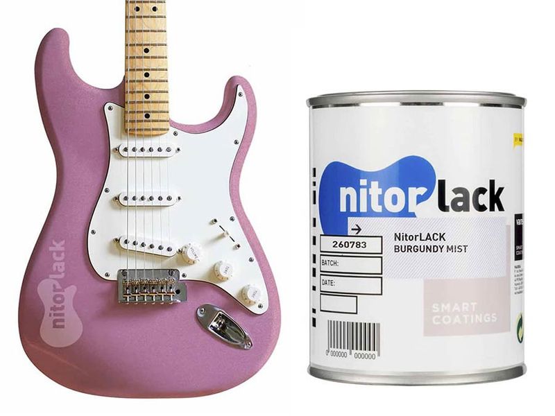 NitorLACK Nitrocellulose Paint Burgundy Mist - 500ml can