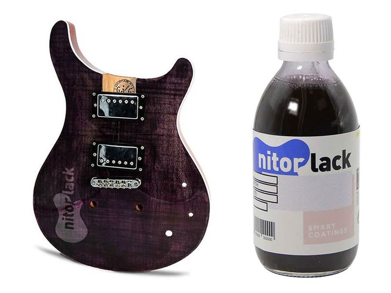 NitorLACK stain purple, waterbased dye