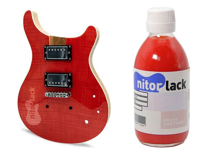 Hovedbilde NitorLACK stain scarlet red, waterbased dye