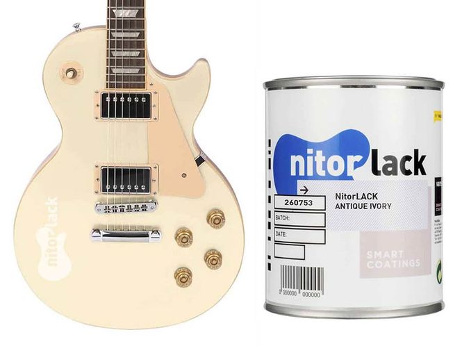 Hovedbilde NitorLACK Nitrocellulose Paint Antique Ivory - ...