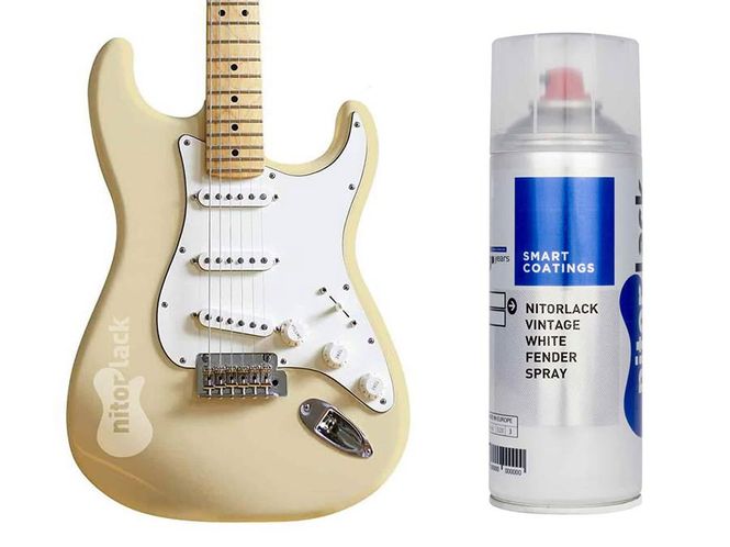 Hovedbilde NitorLACK Nitrocellulose Paint Aged Vintage White ...