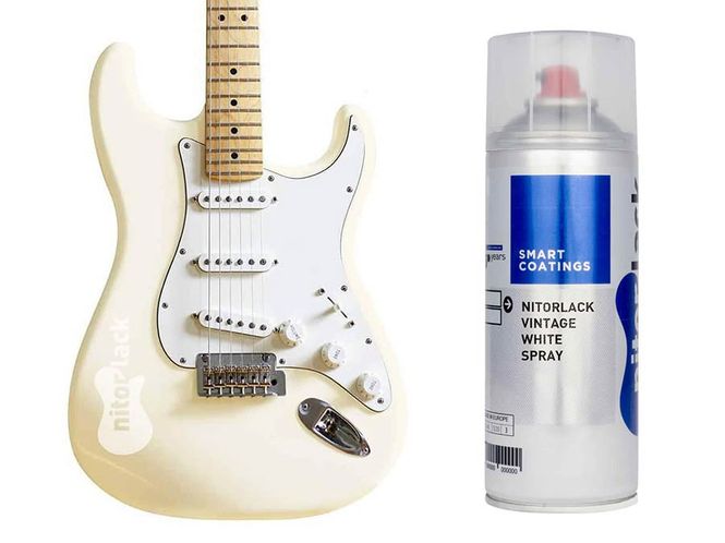 Hovedbilde NitorLACK Nitrocellulose Paint Vintage White - ...