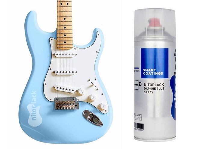 Hovedbilde NitorLACK Nitrocellulose Paint Daphne Blue - ...