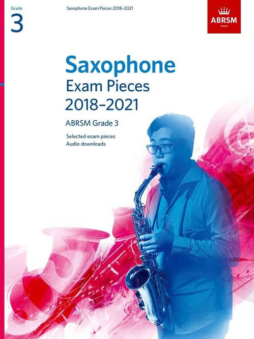 Hovedbilde Saxophone Exam Pieces 2018-2021, ABRSM Grade 3