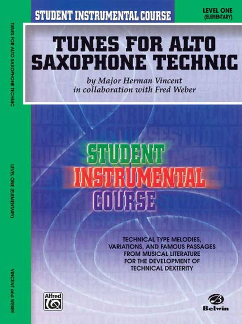 Hovedbilde Tunes for Alto Saxophone Technic, Level I