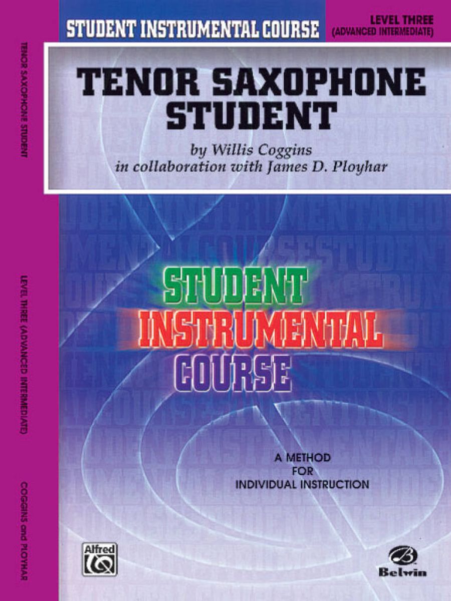 Tenor Saxophone Student, Level III