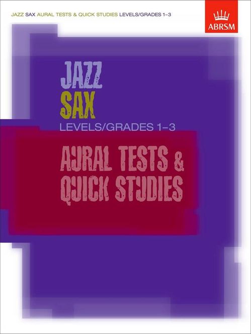 Hovedbilde Jazz Sax Aural Tests & Quick Studies