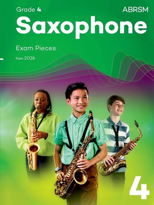 Hovedbilde Saxophone Exam Pieces from 2026, ABRSM Grade 4