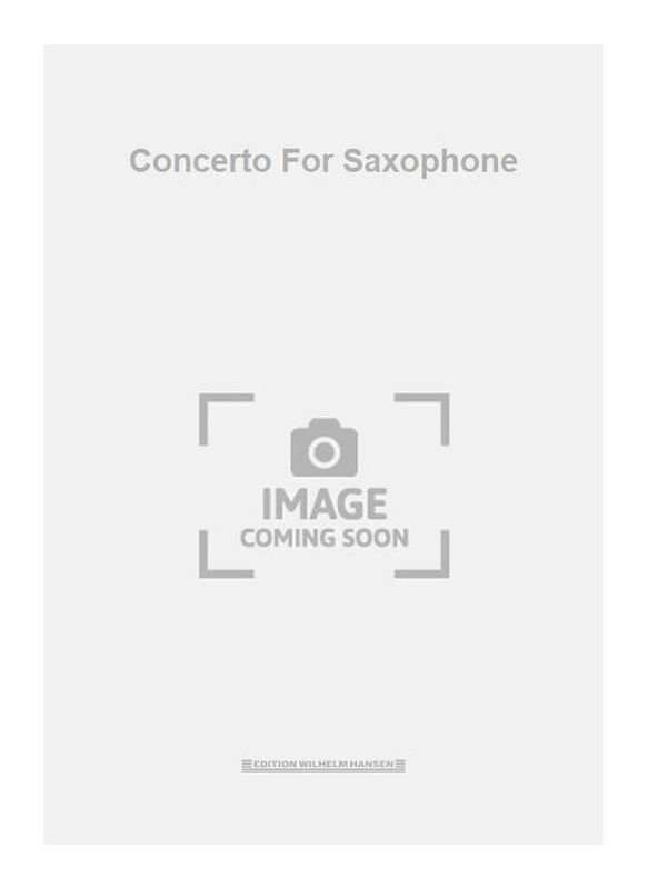 Concerto For Saxophone