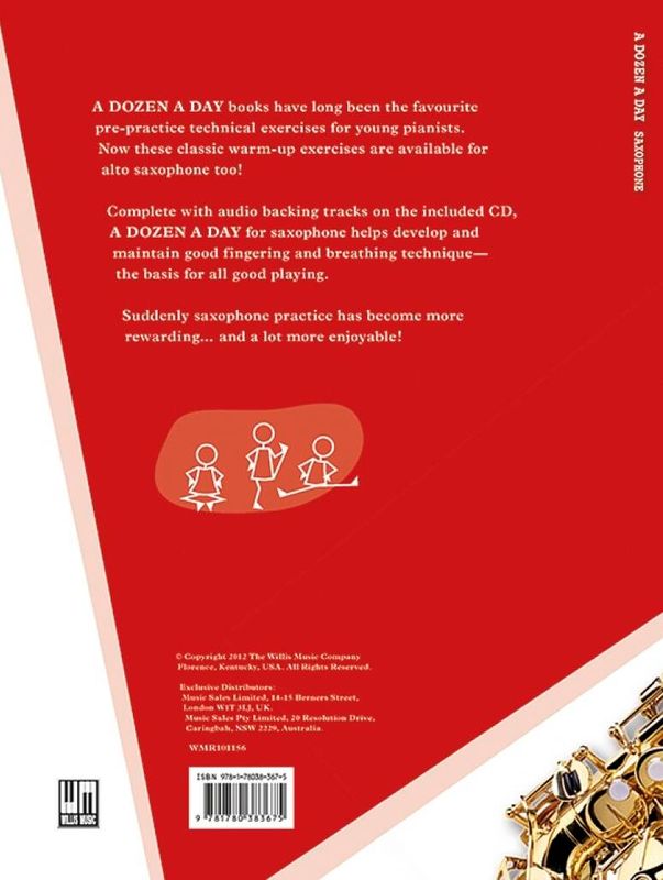 A Dozen A Day - Saxophone
