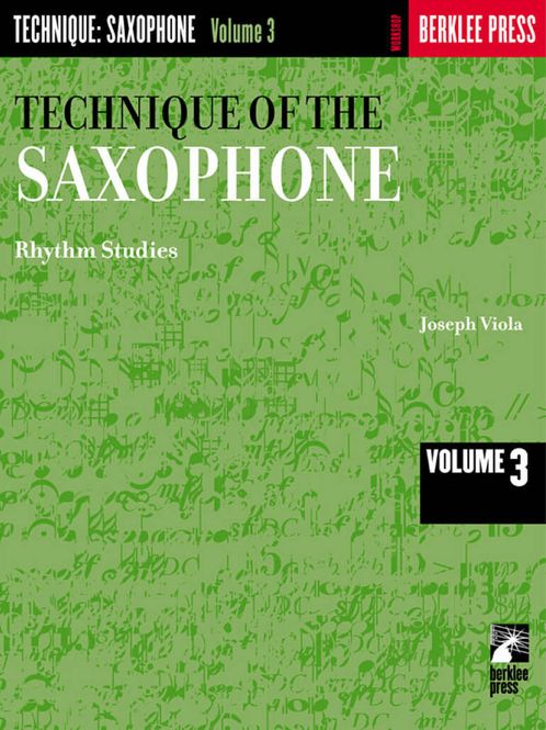 Hovedbilde Technique of the Saxophone - Volume 3