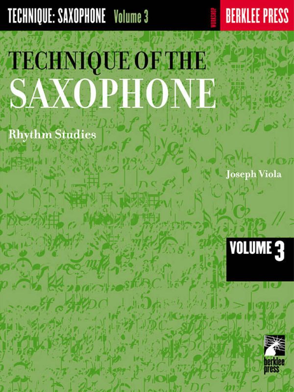 Technique of the Saxophone - Volume 3