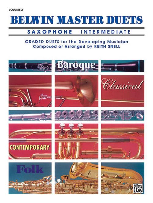 Hovedbilde Belwin Master Duets (Saxophone), Intermed Vol. 2