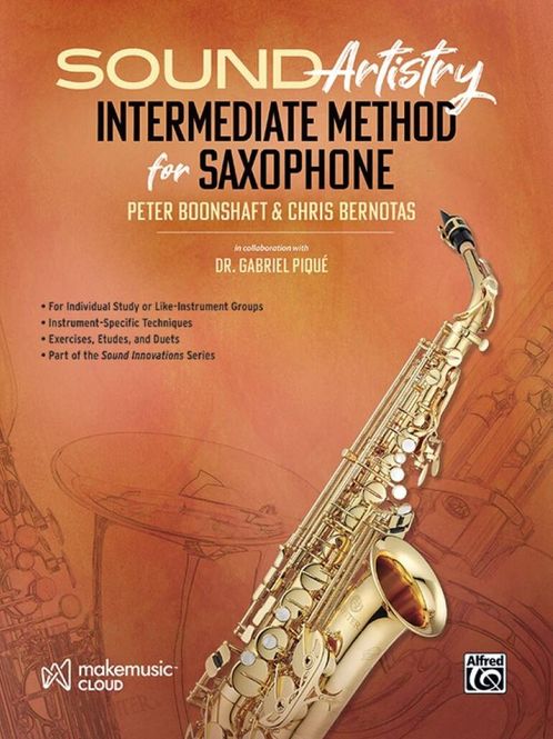 Hovedbilde Sound Artistry Intermediate Method for Saxophone