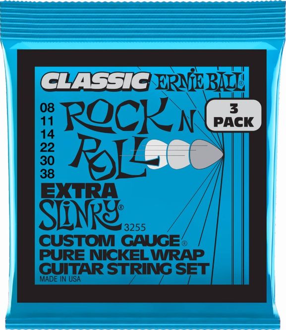 Hovedbilde Ernie Ball 3255 Classic Extra Slinky 3-pack