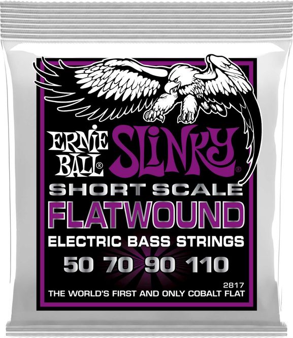 Hovedbilde Ernie Ball 2817 Flatwound Slinky Short Scale Bass ...