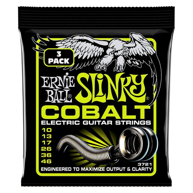 Hovedbilde Ernie Ball 3721 - 3-pack Regular Slinky Cobalt