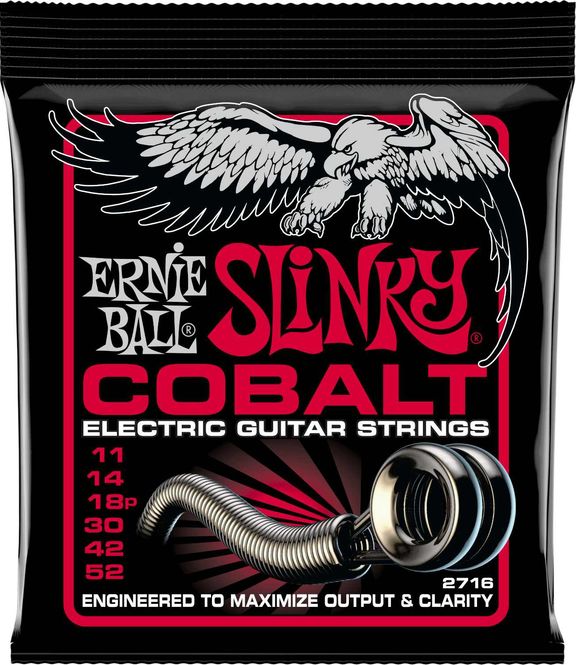 Hovedbilde Ernie Ball 2716 Cobalt Burly Slinky