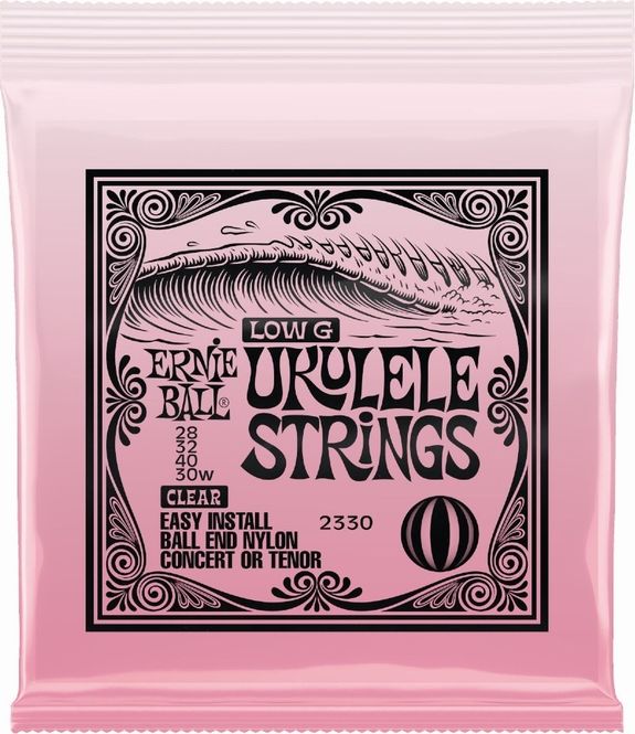 Hovedbilde Ernie Ball 2330 Ukulele Strings Low G - Clear