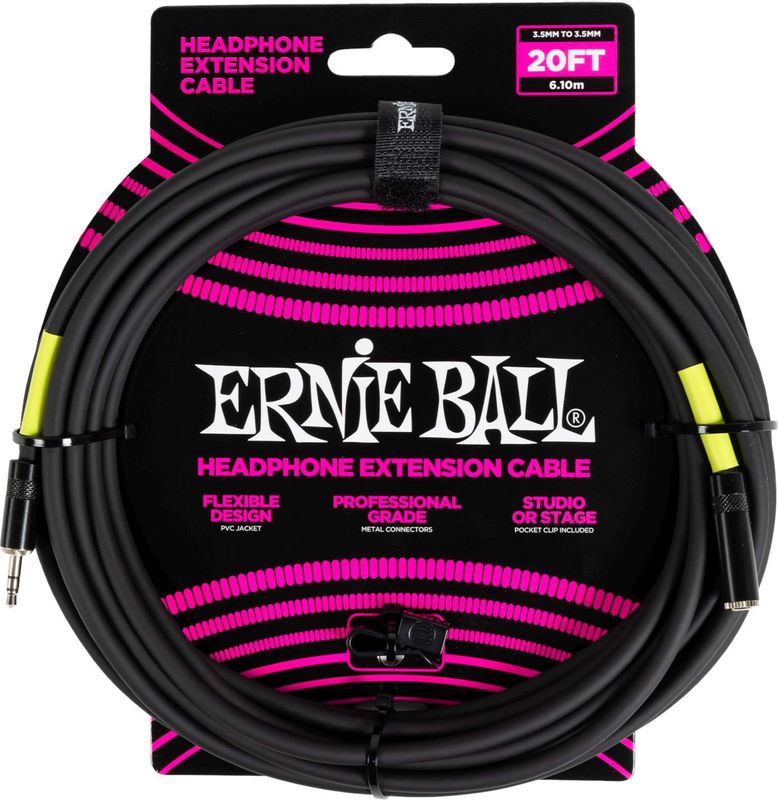 Ernie Ball 6425 Headphone Extension Cable