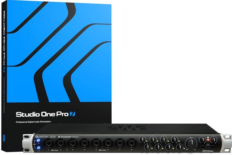 PreSonus Quantum 2626 - 26x26 audio interface, Thunderbolt 3