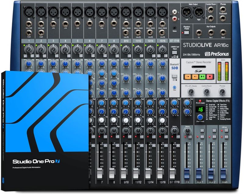 PreSonus StudioLive AR16c - Analog mixer