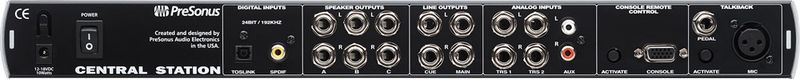 PreSonus Central Station PLUS - Monitoring controller with remote control
