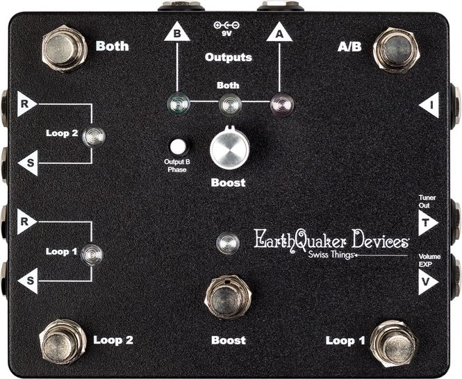 Hovedbilde EarthQuaker Devices Swiss Things Pedalboard ...