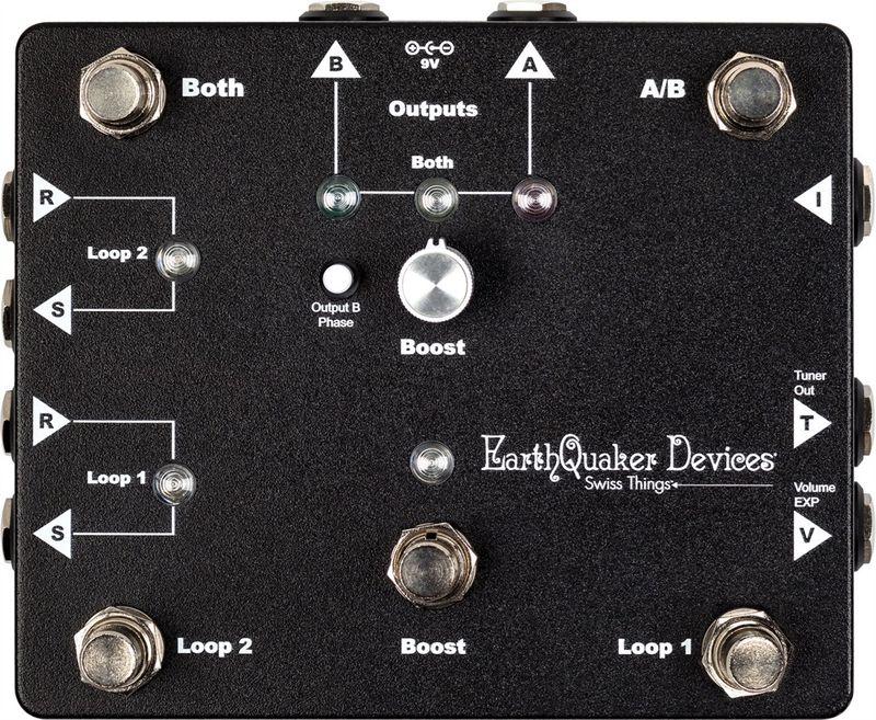 EarthQuaker Devices Swiss Things Pedalboard Reconciler