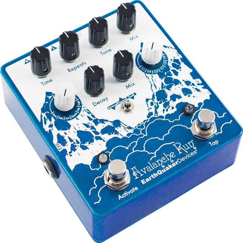 EarthQuaker Devices Avalanche Run Stereo Delay & Reverb with Tap Tempo