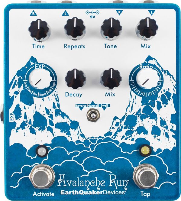 Hovedbilde EarthQuaker Devices Avalanche Run Stereo Delay & ...