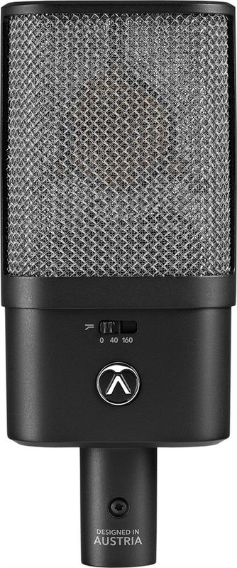 Austrian Audio OC16 Studio Set - OC16 mikrofon, spidermount, mini XLR, mikrofonhållare, vindskydd och väska